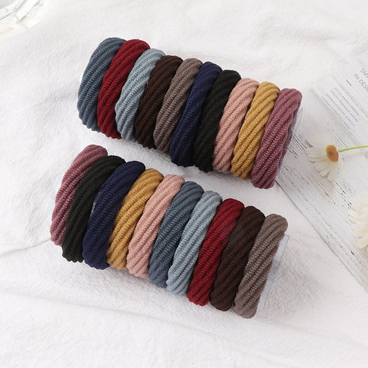 20pcs Tick Elastic Hair Bands