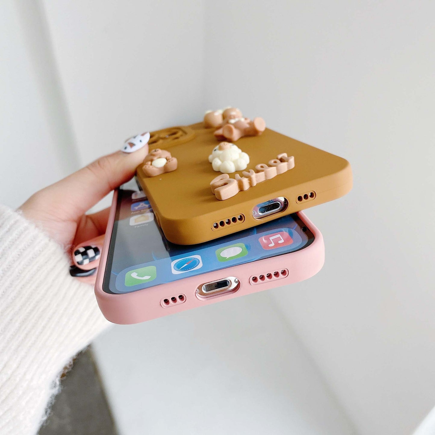 3D Bears Phone Cases for iPhone