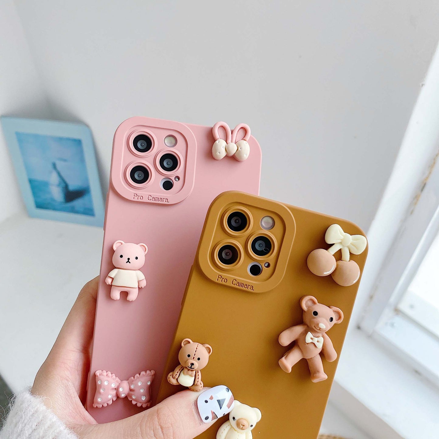 3D Bears Phone Cases for iPhone