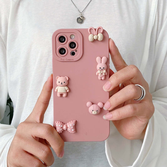 3D Bears Phone Cases for iPhone